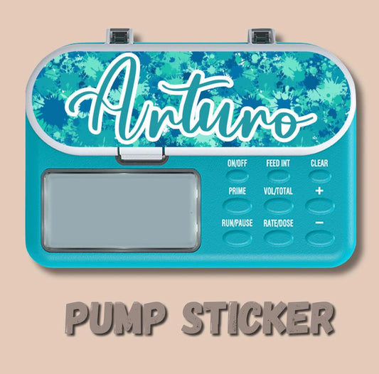 Personalized Name Stickers for INFINITY Feeding Pumps